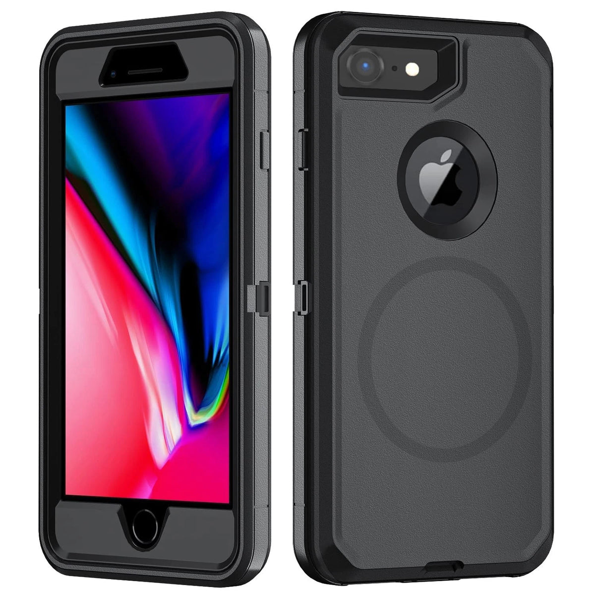 iPhone SE Case 2022/2020, 8/7 - Black