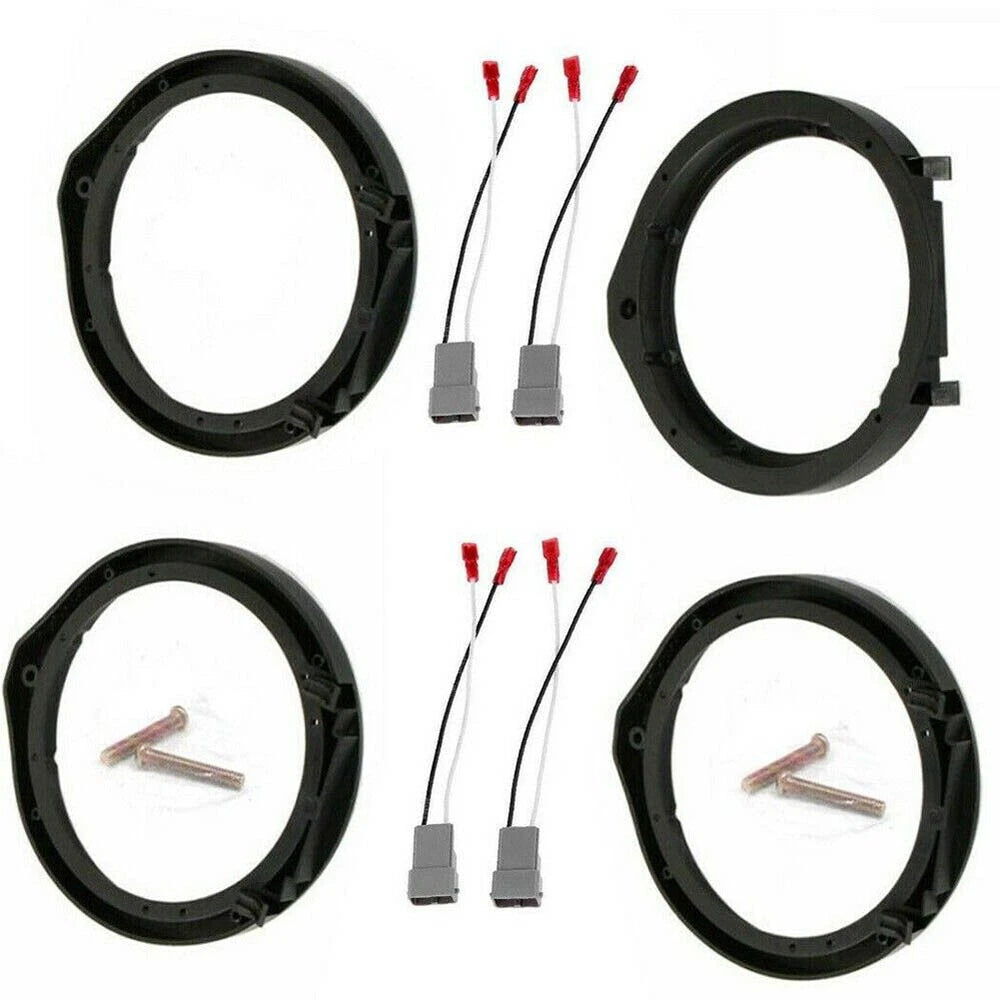 Set of 2 Speaker Adapter Boards with Wiring Harness for Honda Civic