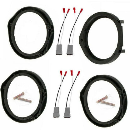 Set of 2 Speaker Adapter Boards with Wiring Harness for Honda Civic