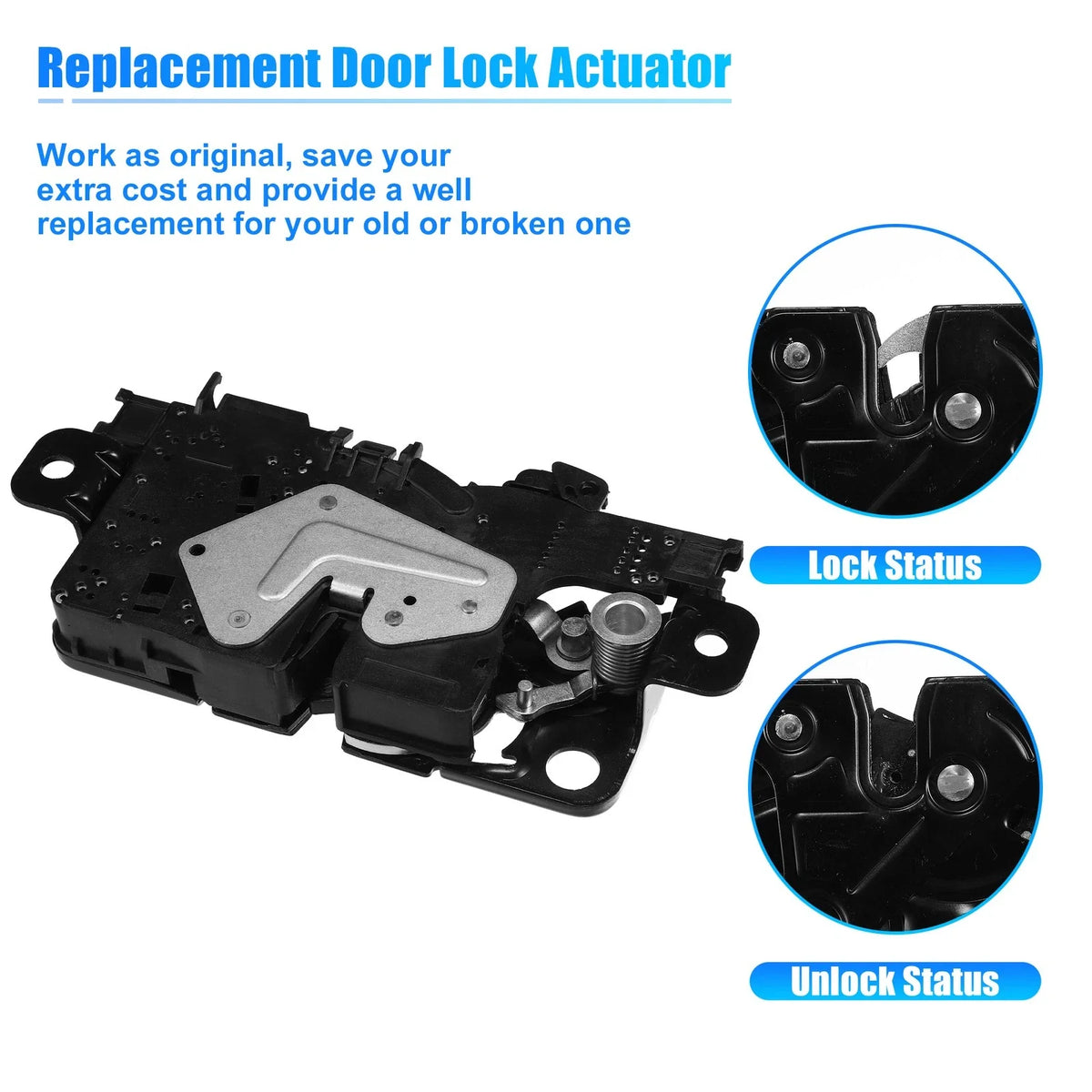 Rear Trunk Tailgate Door Lock Actuator for BMW X3 X4 X5 X7 (2018–2023)