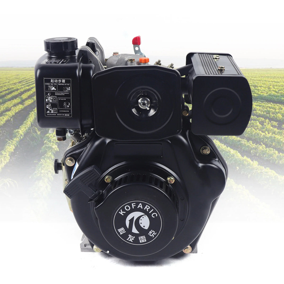 Air-cooled Diesel Engine for Agricultural Machinery (4 Stroke, Single Cylinder)