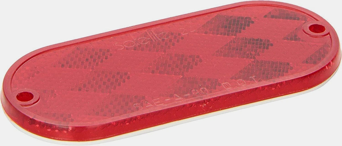2-Pack Grote 41042 Red Reflectors for Automotive (C20)