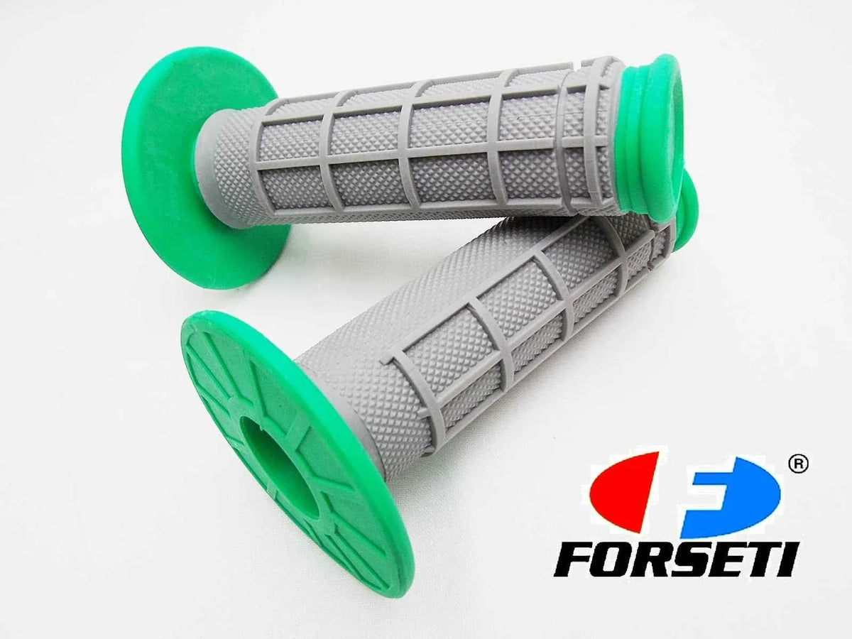 Hand Grip Set for Suzuki RM125 (Green Grey)
