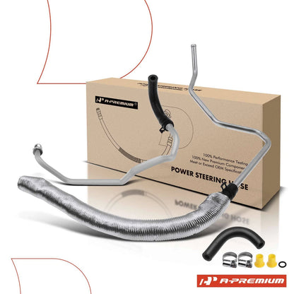 2X Power Steering Return Line Hose Assembly for Dodge Caravan (2005–2007) 4743904AB, 365955, 37610