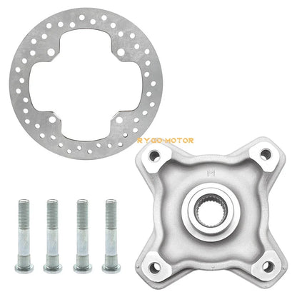 Front Wheel Hub & Brake Rotor Studs Kit for Polaris Scrambler 850/XP 850/XP 1000