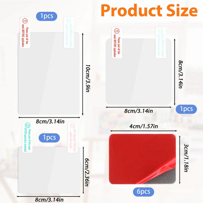 3 Pcs Electrostatic Sticker Mounting for Dash Cam