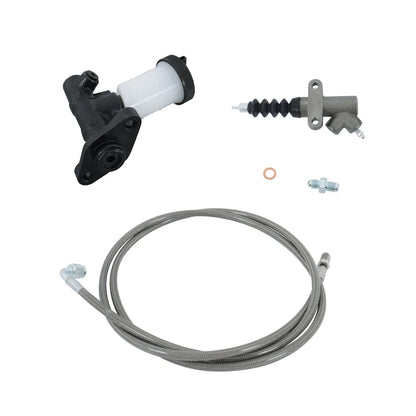 Master Cylinder & Stainless Clutch Line Kit for Mazda Miata (1990–2005)