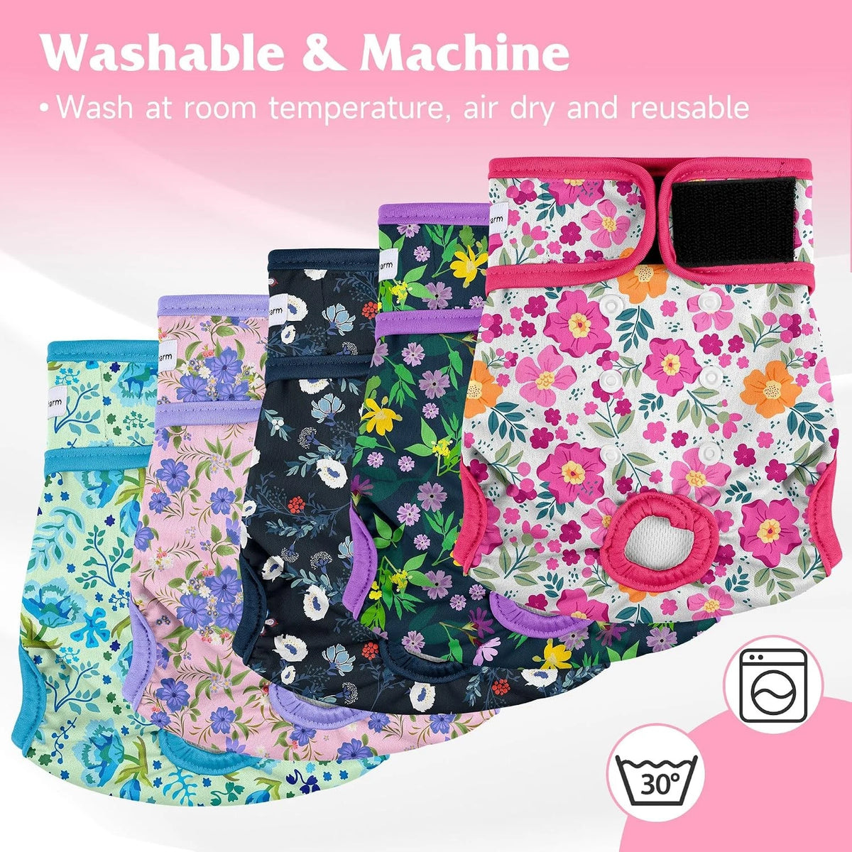 Reusable Dog Diapers for Small Dogs (2023–2023)