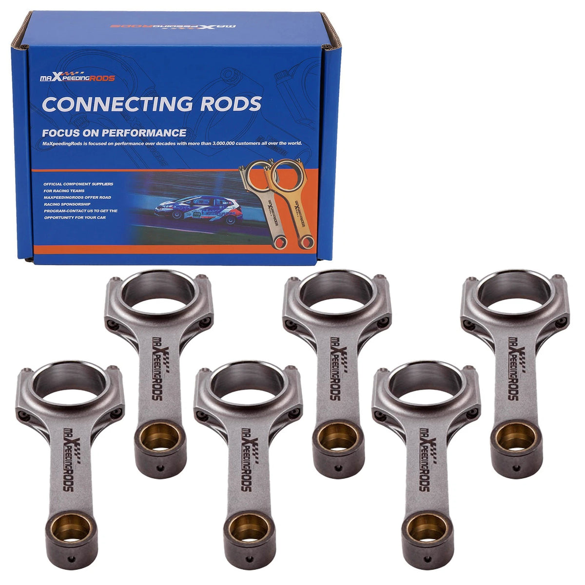 Forged Connecting Rods for Toyota Supra Soarer MK3 7M-GTE (1986–1992) Y4PNU6