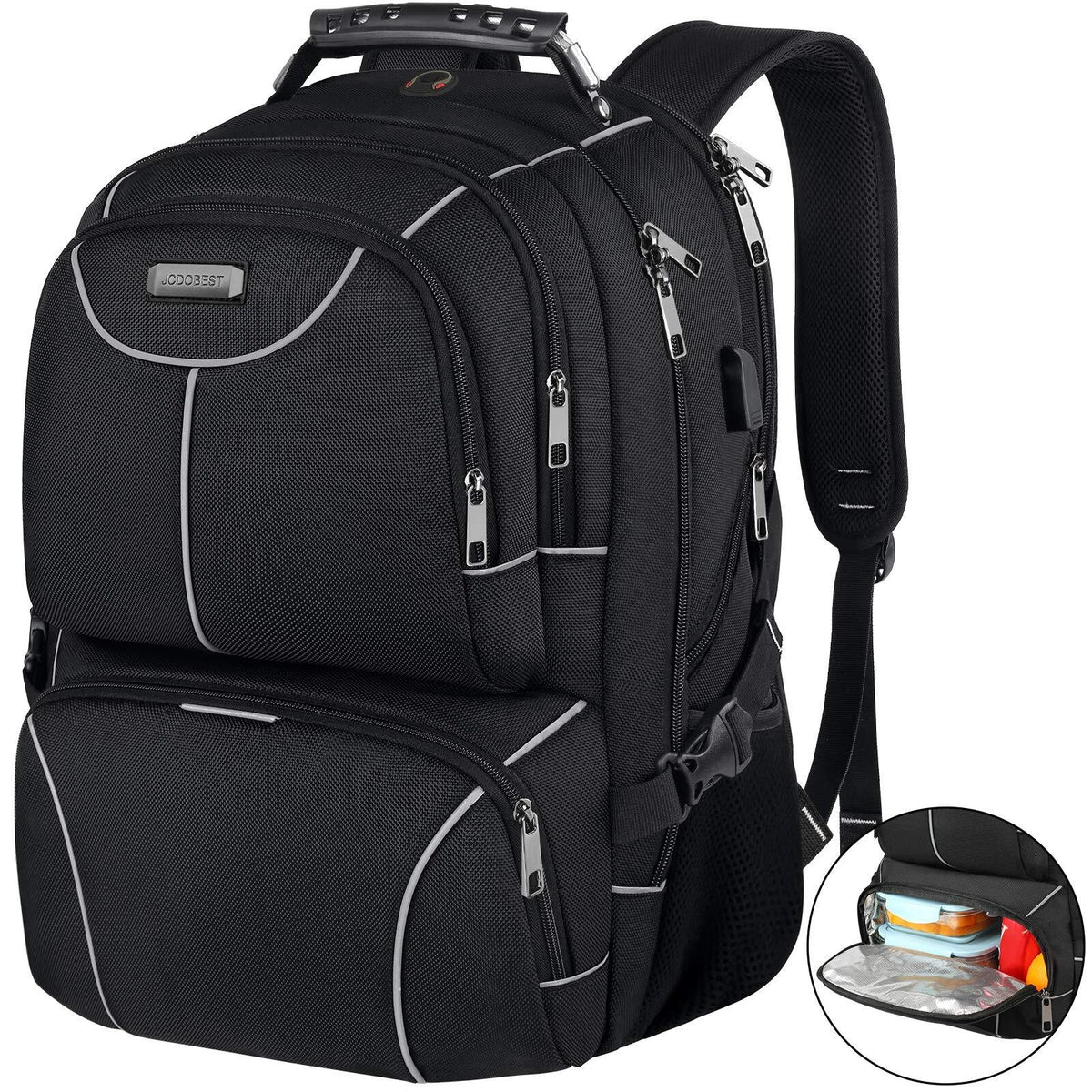 Insulated Cooler Lunch Bag Backpack for Travel (Extra Large)