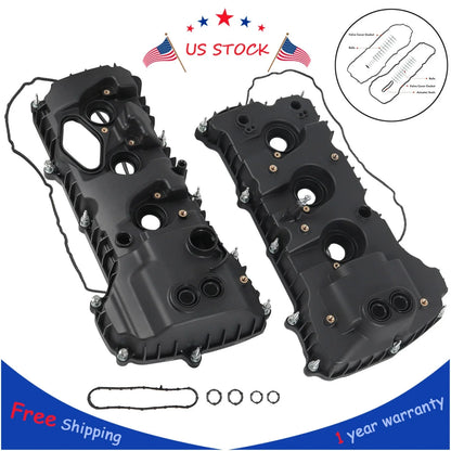 2 Valve Covers Set for Ford F-150 (2013–2016) & Expedition (2015–2017) 3.5L Turbo