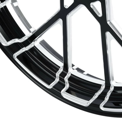 26" x3.5" CNC Front Wheel Rim & Hub for Harley Touring (1997–2021)