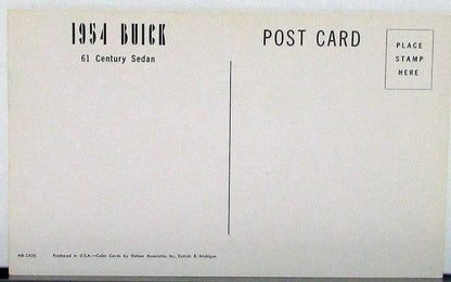 Postcard for 1954 Buick 61 Century Sedan