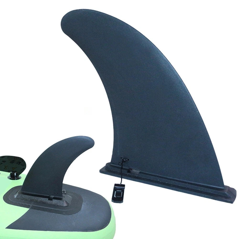 Surfboard Paddle Board Tracking Fin 18.5x22CM Black
