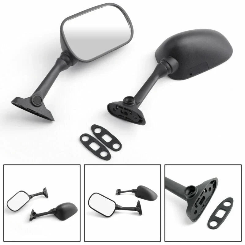 Racing Mirrors Set of 2 for Suzuki GSXR 600 750 1000 (2001–2003)