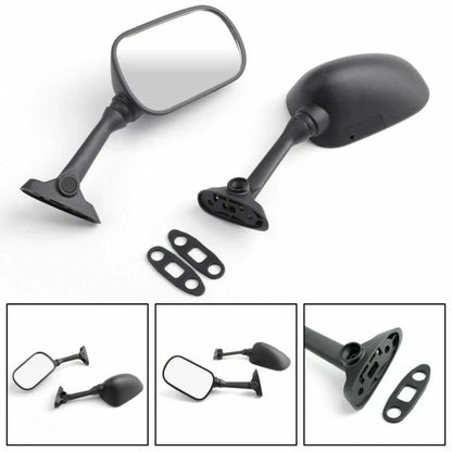 Racing Mirrors Set of 2 for Suzuki GSXR 600 750 1000 (2001–2003)
