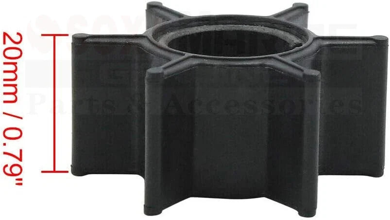 Water Pump Impeller for Mercury Mariner 25 30 35 40 HP (18-8923, 47-161541)