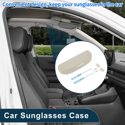 Sunglasses Case for Ford Puma MK2 (2020–2025) Beige Set of 1