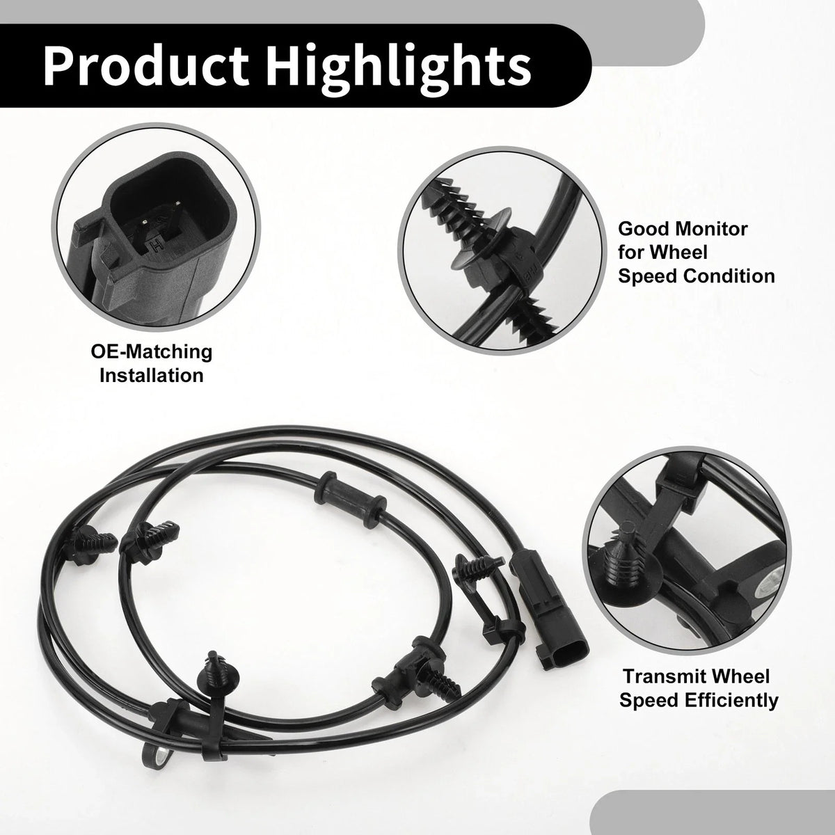ABS Wheel Speed Sensor No. CT4Z2C190B for Ford Edge (2012–2014)