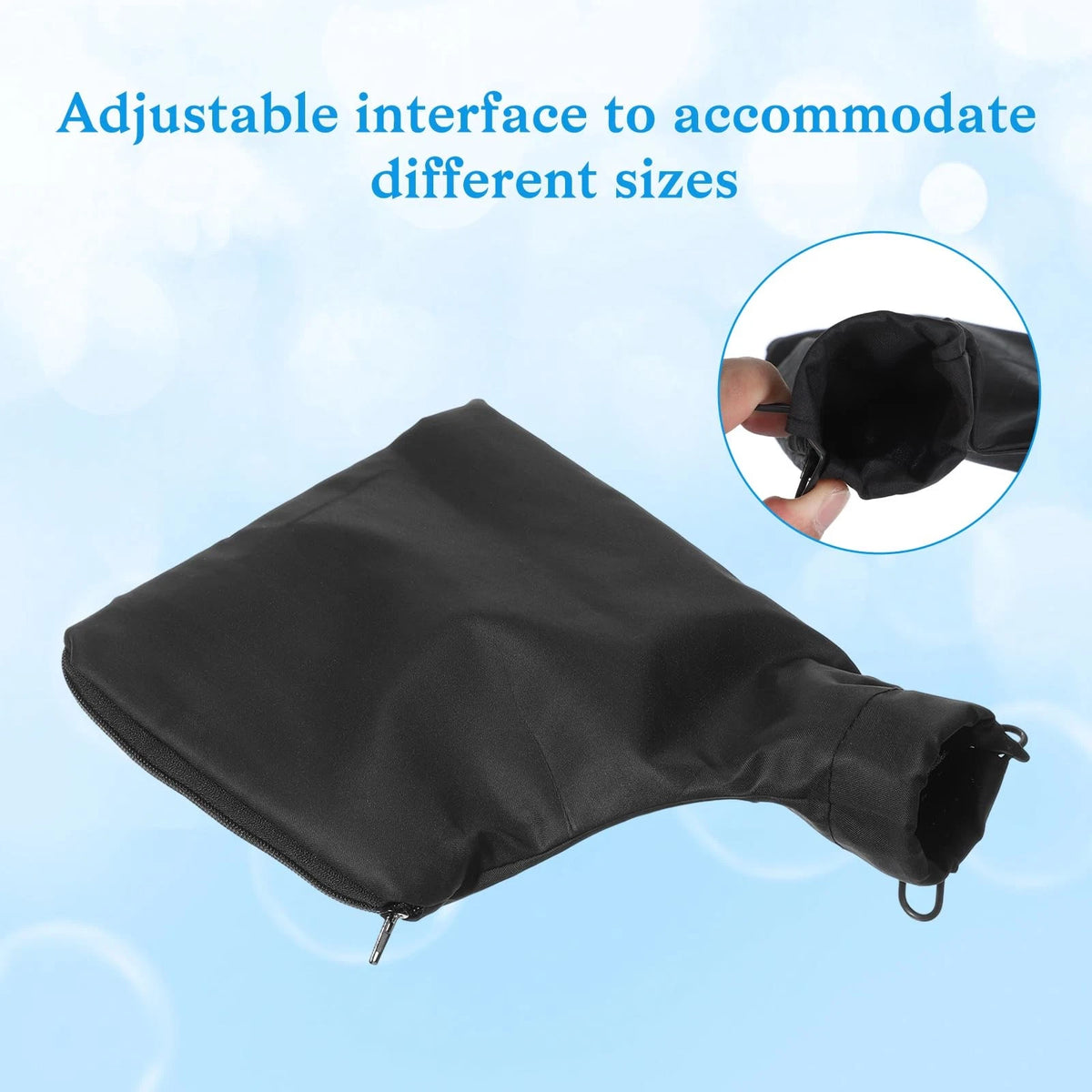 2X Table Saw Miter Dust Bags with Zipper
