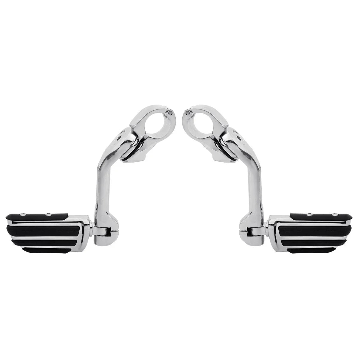 1-1/4" Engine Guard Bar Highway Footpegs for Harley Sportster Touring