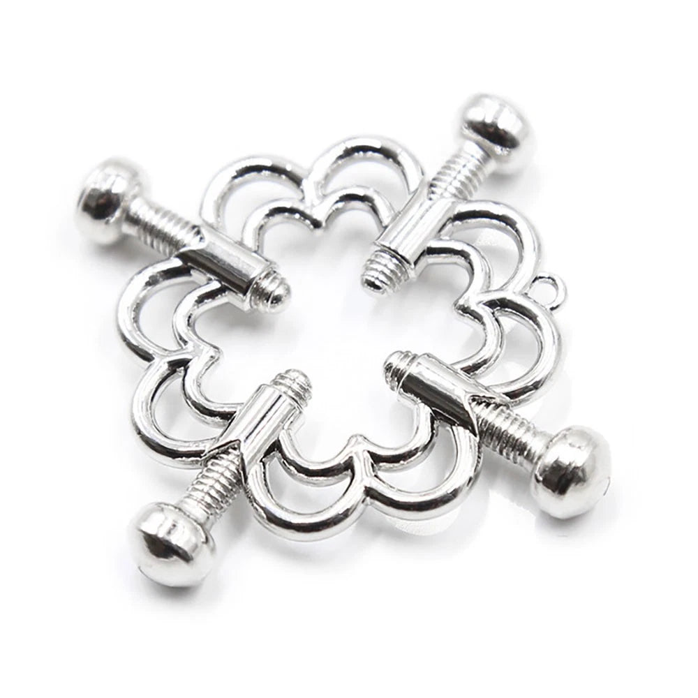 Adjustable Nipple Clamp Clips for Women - BDSM Play