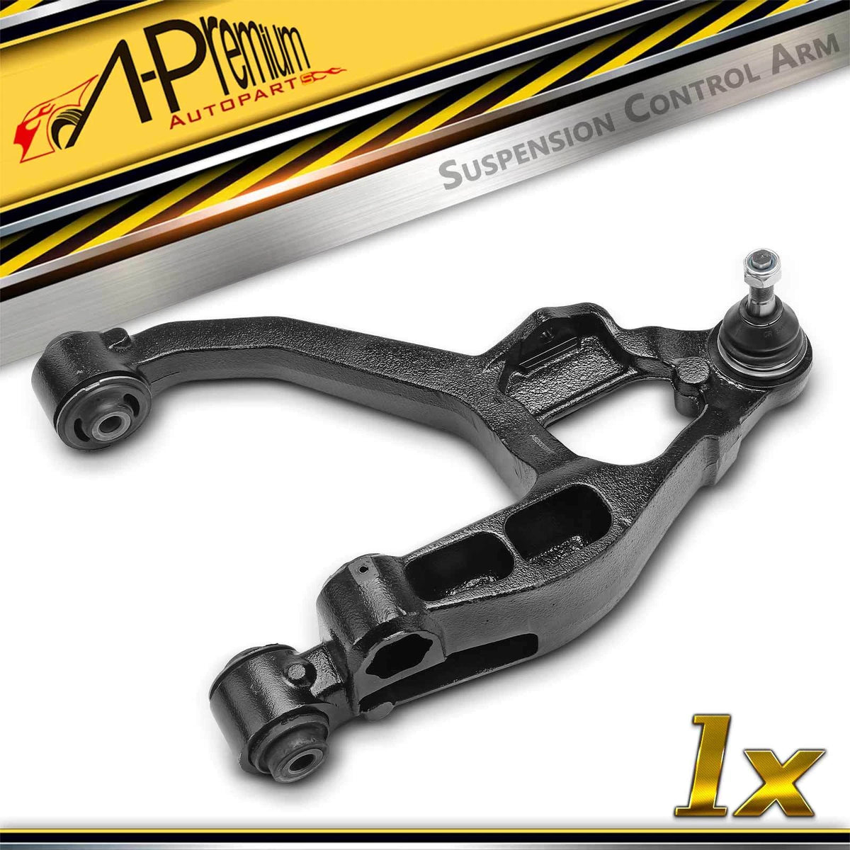 Front Left Lower Control Arm w/ Ball Joint for Dodge Durango (2004–2009) 52113209AA, 52113209AB, 52855529AA, 52855529AB, 52855529AC, RK620202