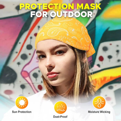 2X Bandana Neck Gaiter Head Wrap for A-fantasy