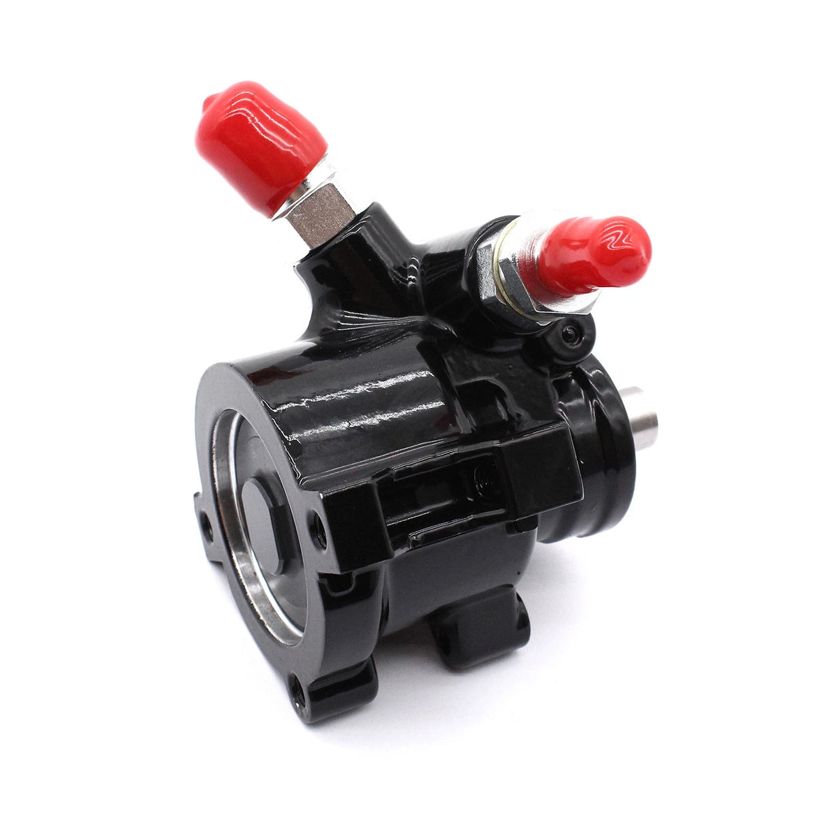 Remote Power Steering Pump for Chevy GM (1980–2001) Black Saginaw TC Type II