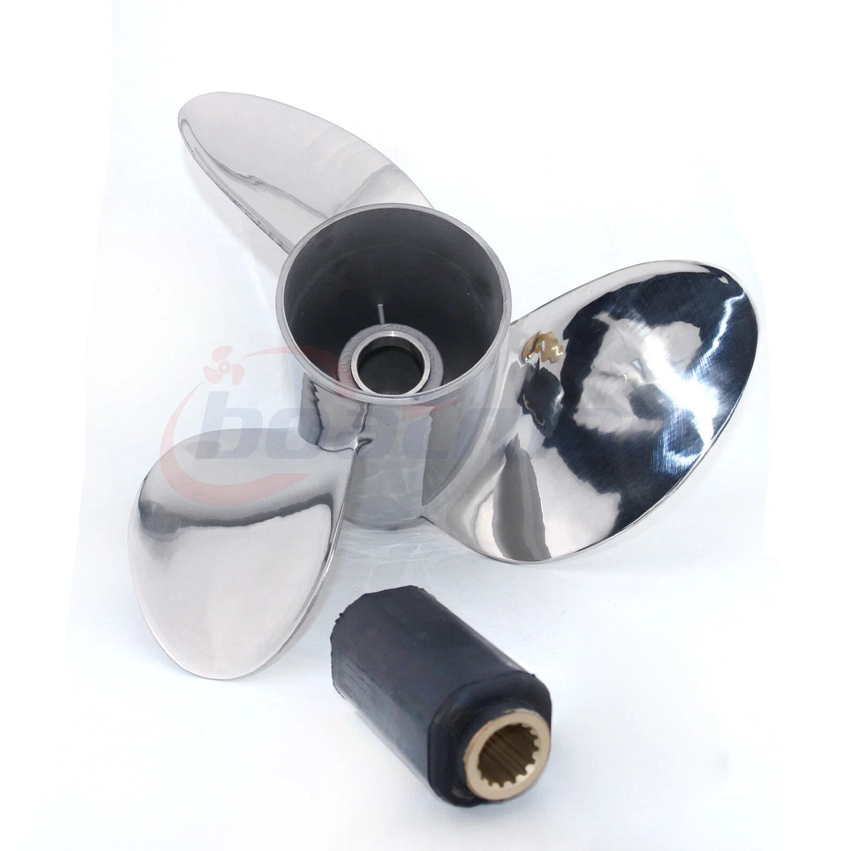 15 5/8x23 RH Outboard Propeller for Tohatsu BFT 115-250hp (15 Spline, Stainless)