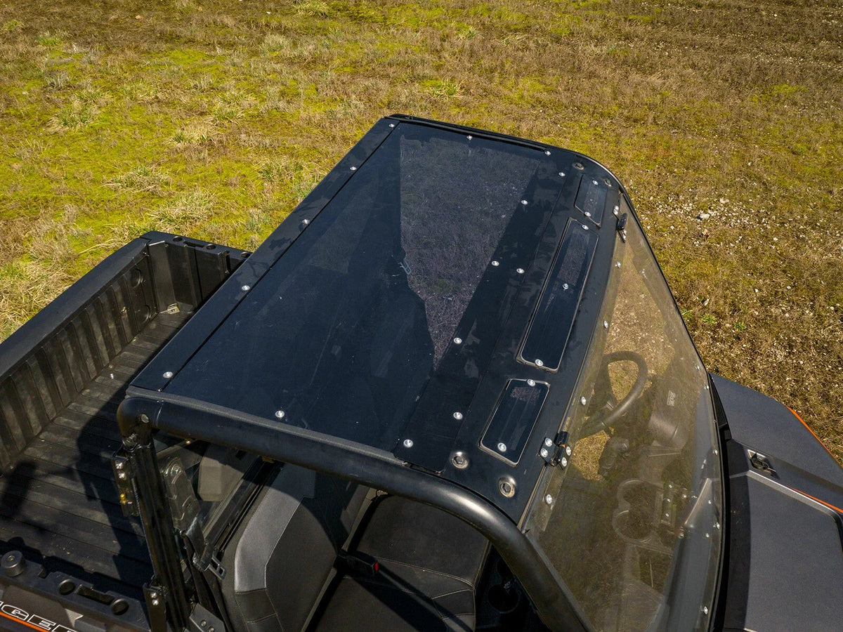 SuperATV Heavy Duty Tinted Roof for Polaris Ranger XP 1000 (2017–2023)