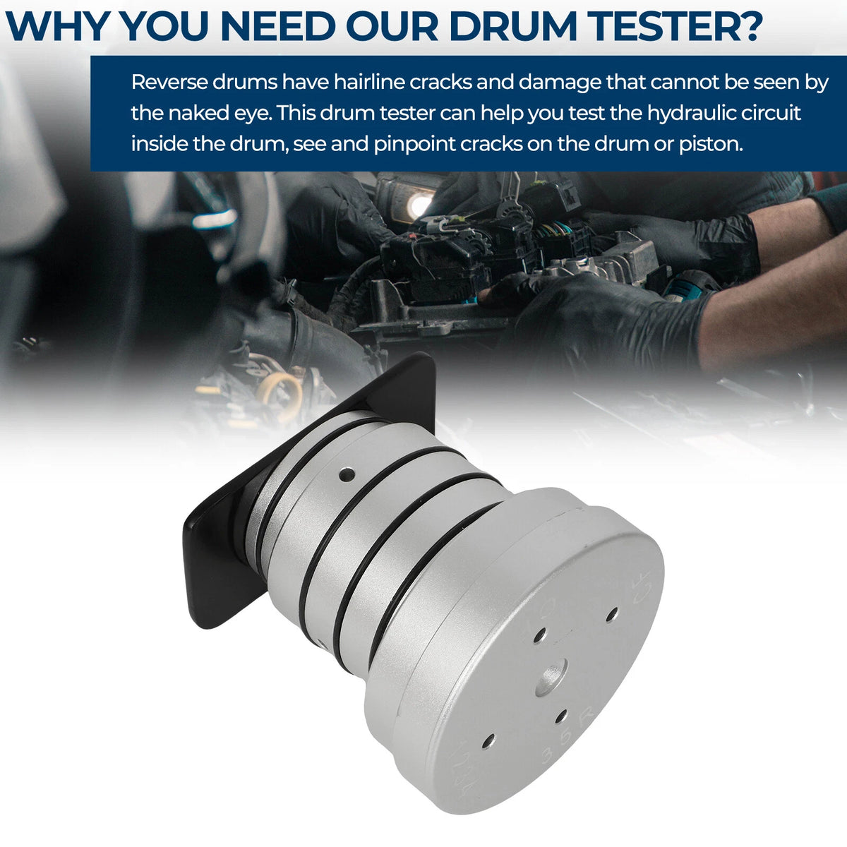 6L80E 6L80 6L90 Drum Tester for Leak & Crack Check Tool