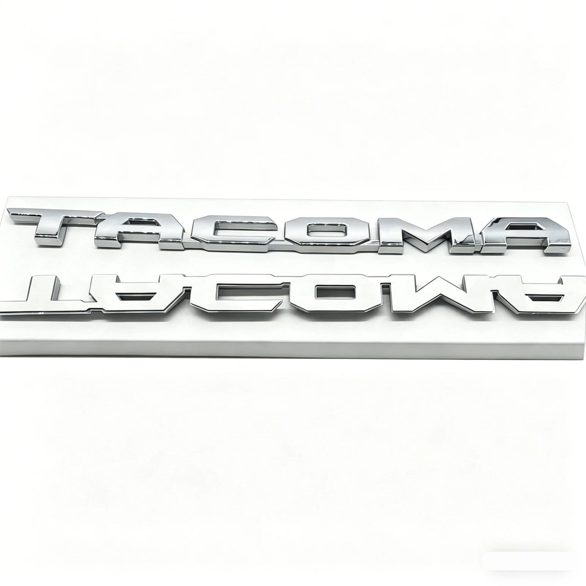 2Pcs Set Door Side Emblem for Tacoma (2016–2024) Chrome Nameplate Badge