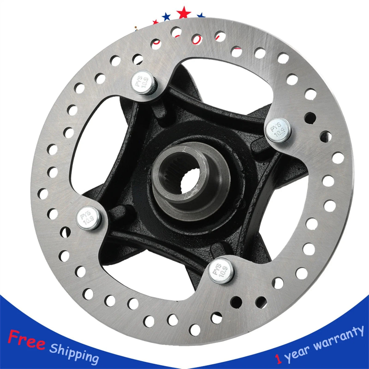 Set of 2 Front/Rear Wheel Hub Rotors for Polaris RZR XP 1000 (2014–2022)