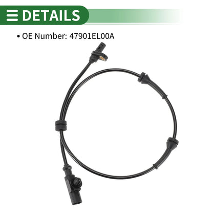 ABS Wheel Speed Sensor No. 47901EL00A for Nissan Versa (2007–2012)