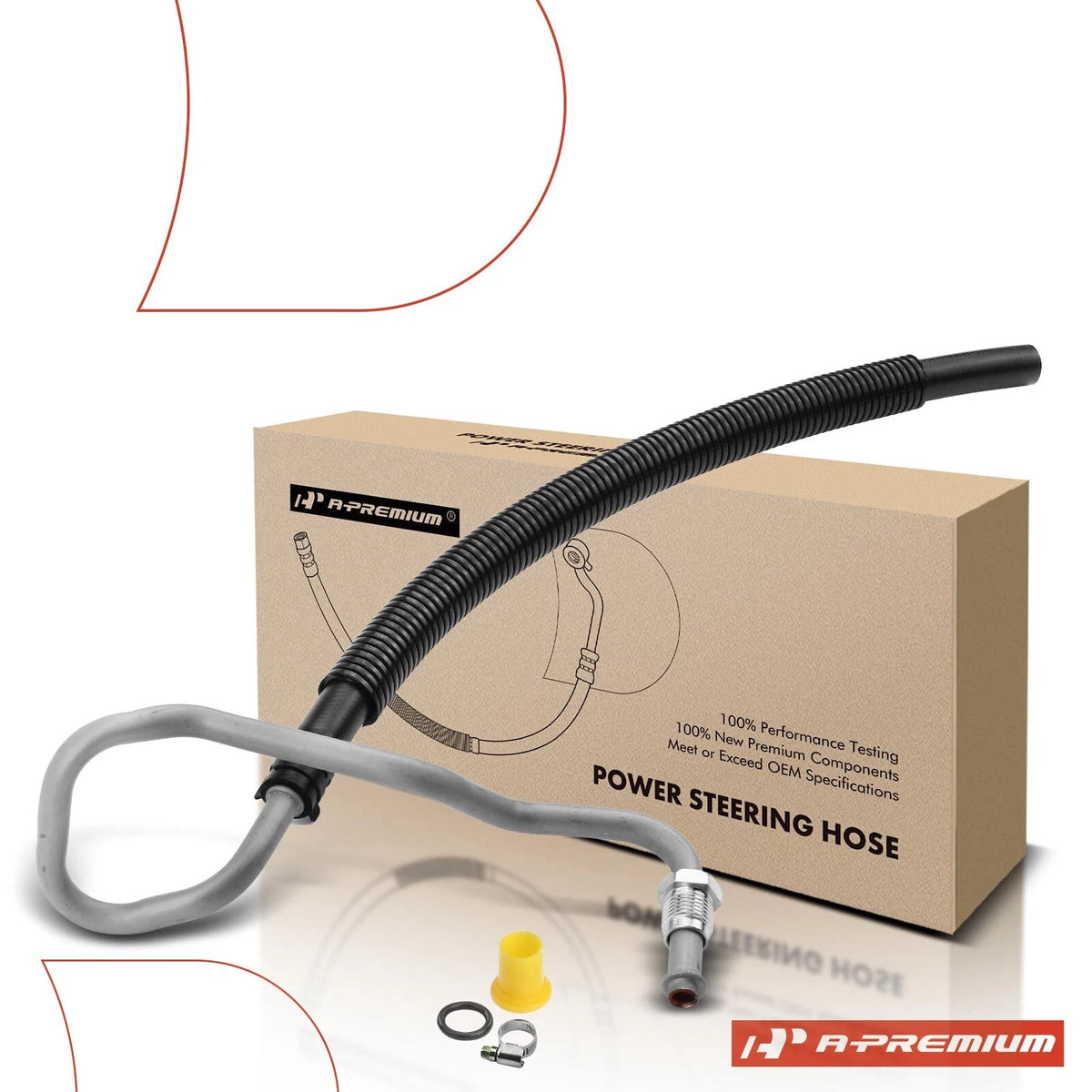 Power Steering Return Line Hose Assembly for Silverado 1500 2500 (1999–2000) - 26080633, 3404947