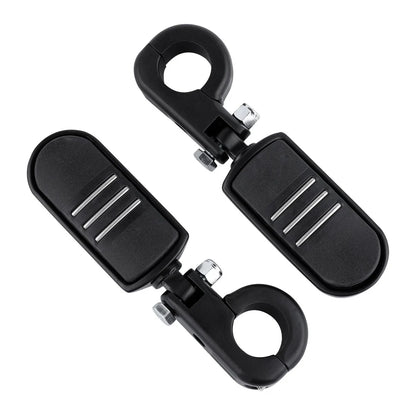 1-1/4" Engine Guard Foot Pegs for Harley Touring Sportster