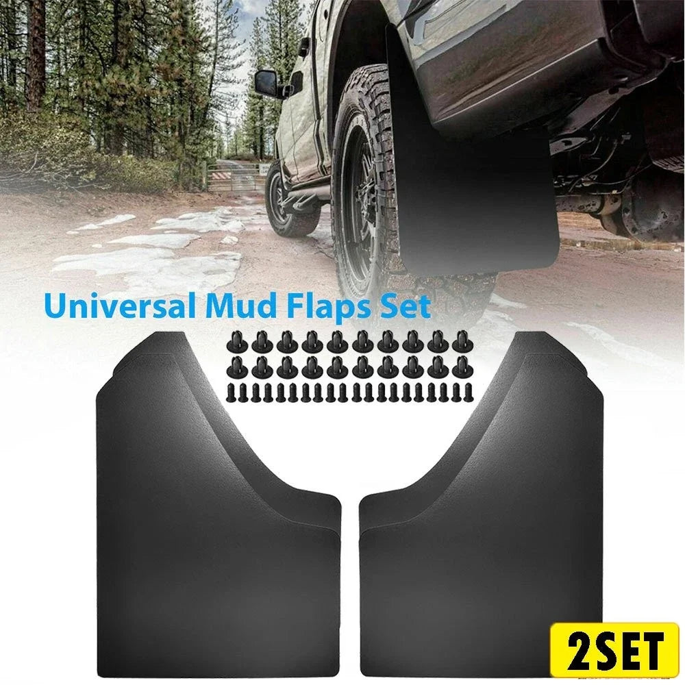 Set of 4 Splash Guards for Nissan Frontier Pickup (2005–2019)