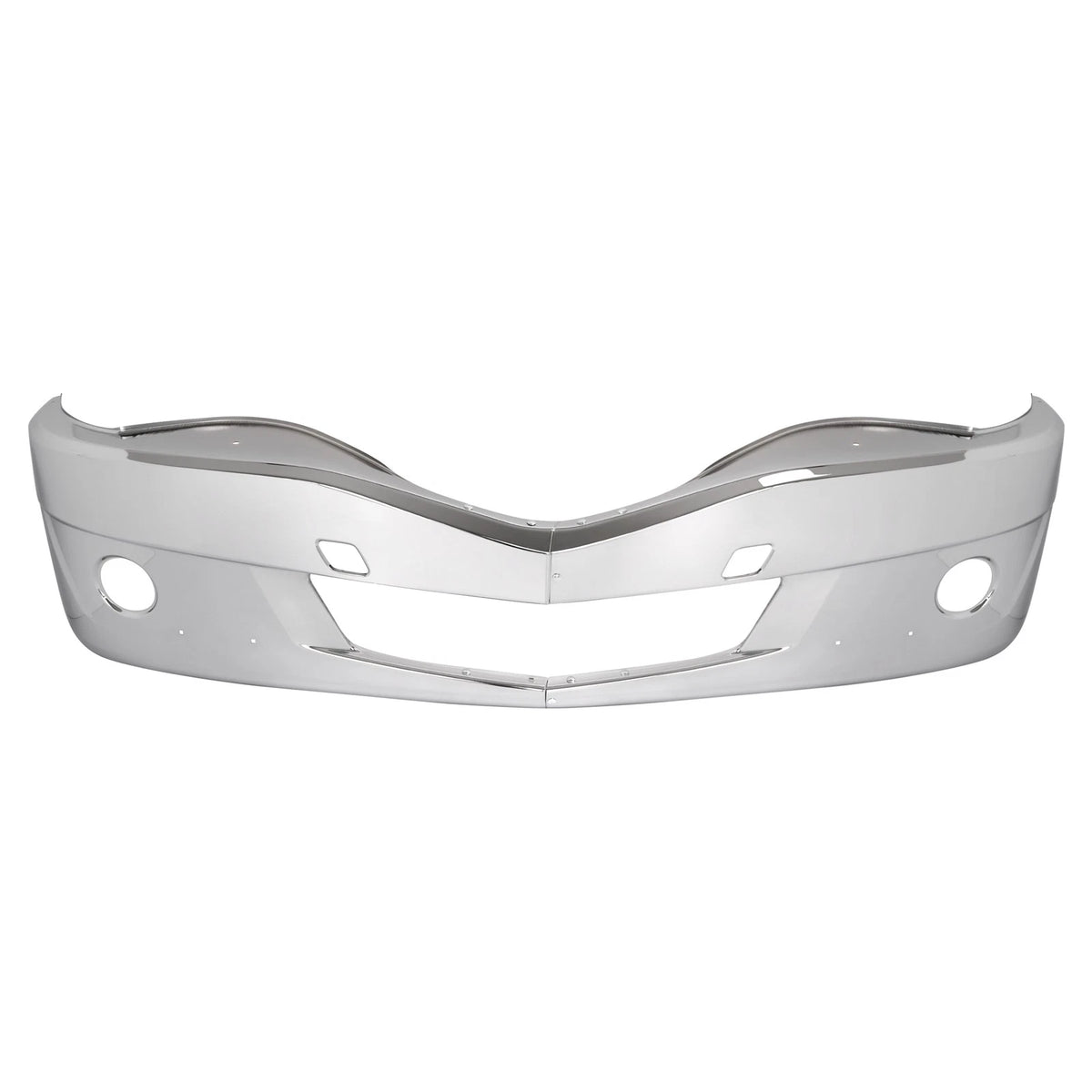 Chrome Steel Front Bumper for International Harvester LoneStar (2009–2024) - CON-A000140, Replace for 3814117C2, INL08-17C2CH-C, INL0817C2CHC