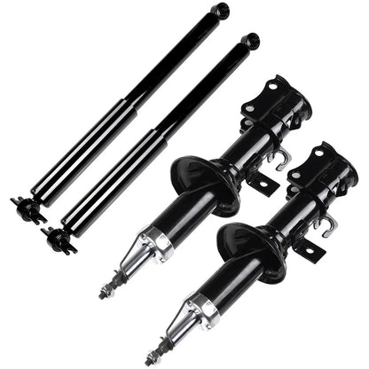 Set of 4 Struts Shocks Absorbers for Kia Rio (2002–2005)