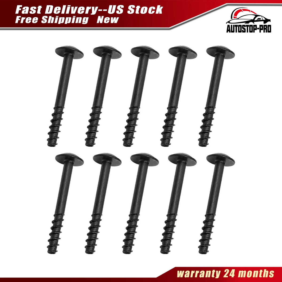 10Pcs Air Filter Cover Screw Bolt for GM (13384034, 12800518)