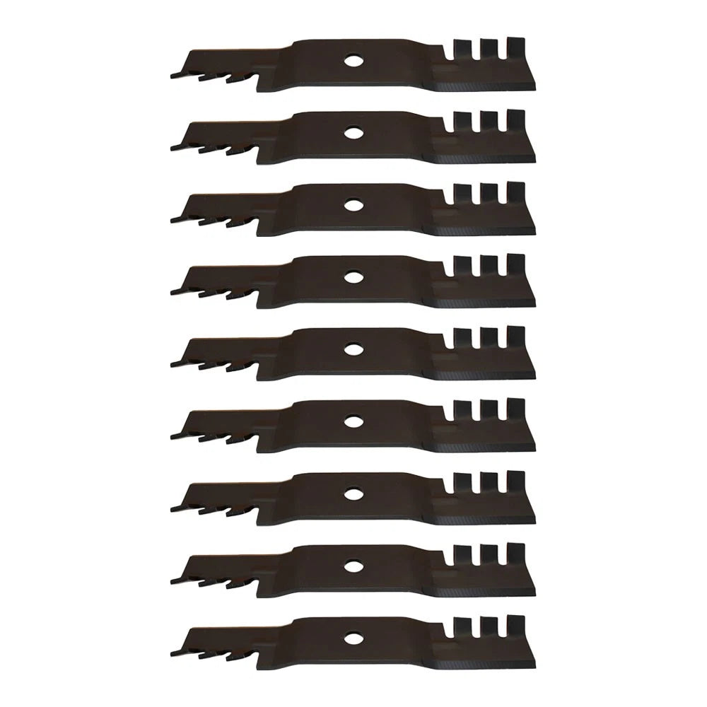 Set of 9 Mulching Blades for John Deere Zero-Turn Models