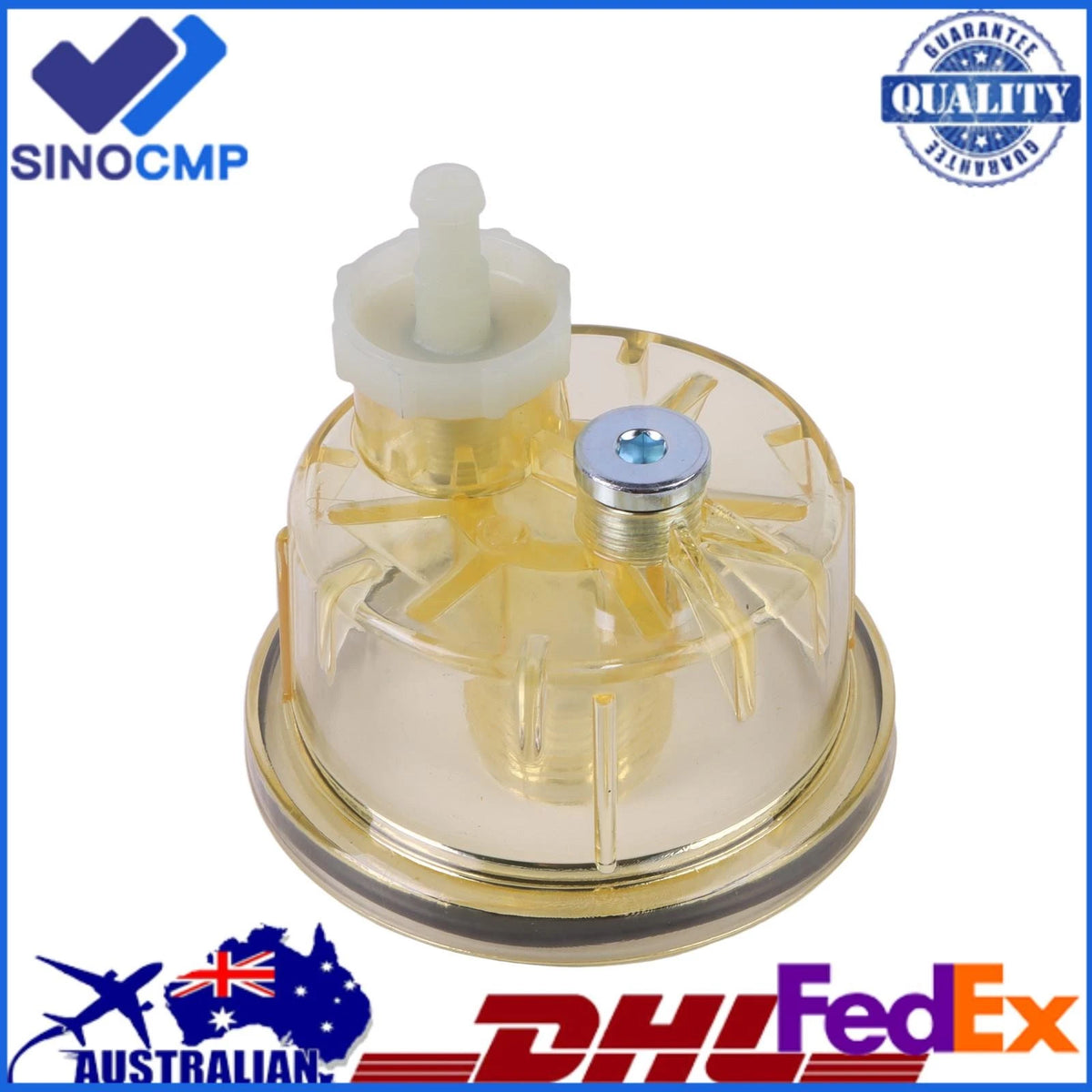 Fuel Pre-filter Bowl for Komatsu PC200-8 PC300-8 Excavator (600-311-3640)