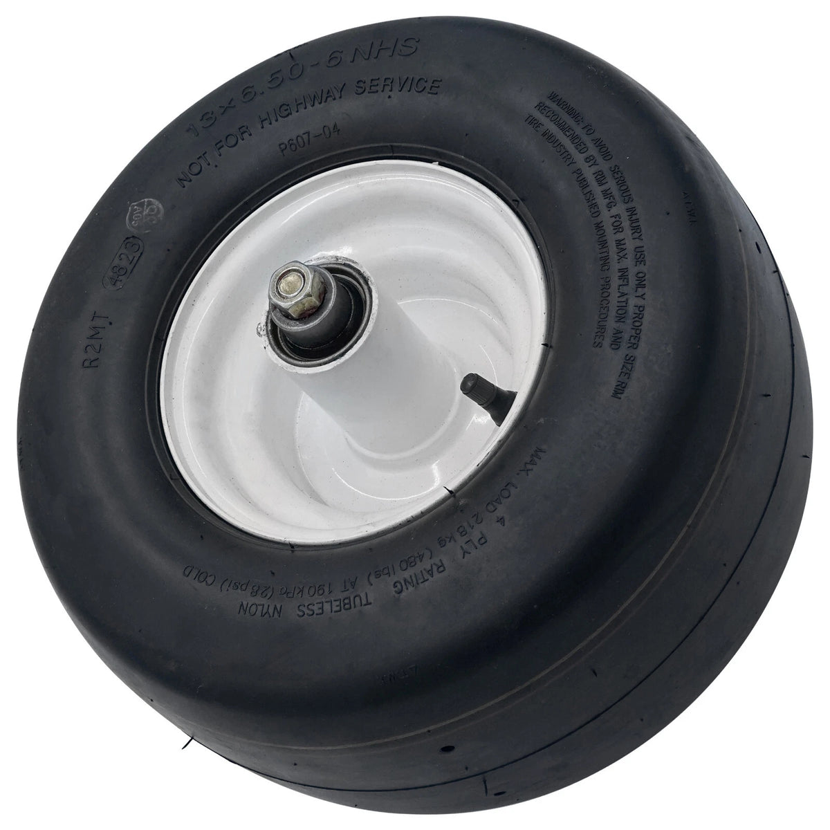 Set of 2 Solid Wheel Tire Airless for Scag SMT-61A SMST-61A SMTC-48V (MW140 - LA)