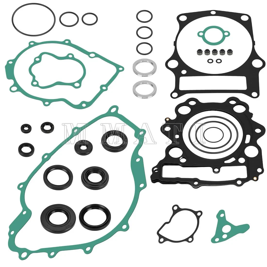 Complete Gasket Set & Oil Seal Kit for Yamaha Rhino Grizzly 660 (2002–2008)