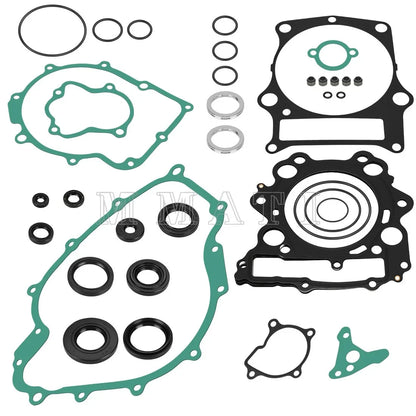 Complete Gasket Set & Oil Seal Kit for Yamaha Rhino Grizzly 660 (2002–2008)