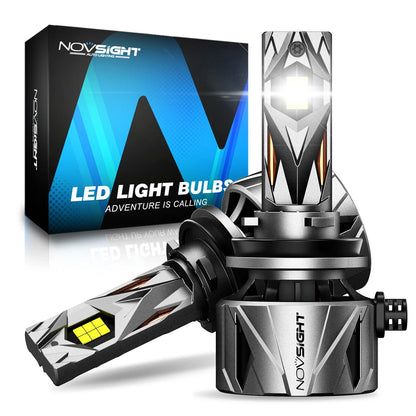 H11 H9 H8 LED Headlight Bulbs for NOVSIGHT (60000LM, 240W)
