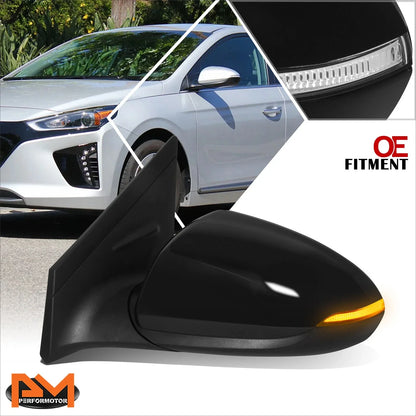 OE Style Power Blind Spot Turn Signal Side View Door Mirror for Ioniq (2018–2021)