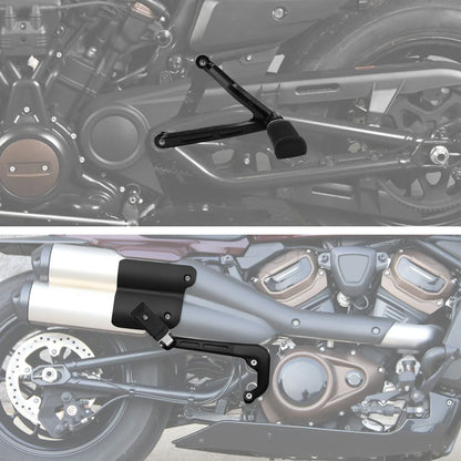 Rear Passenger Footpeg Mount Heel Guard for Harley Sportster S (2021–2025)