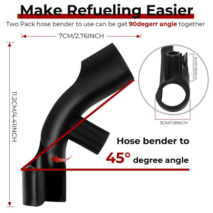 Upgrade Hose Bender for Racing Fuel Jug (2025) - 10 Feet, Black